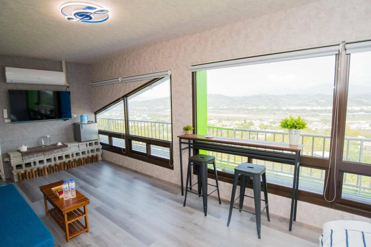 Rainbow Hill House彩虹山舍 Lägenhet Shigang Exteriör bild