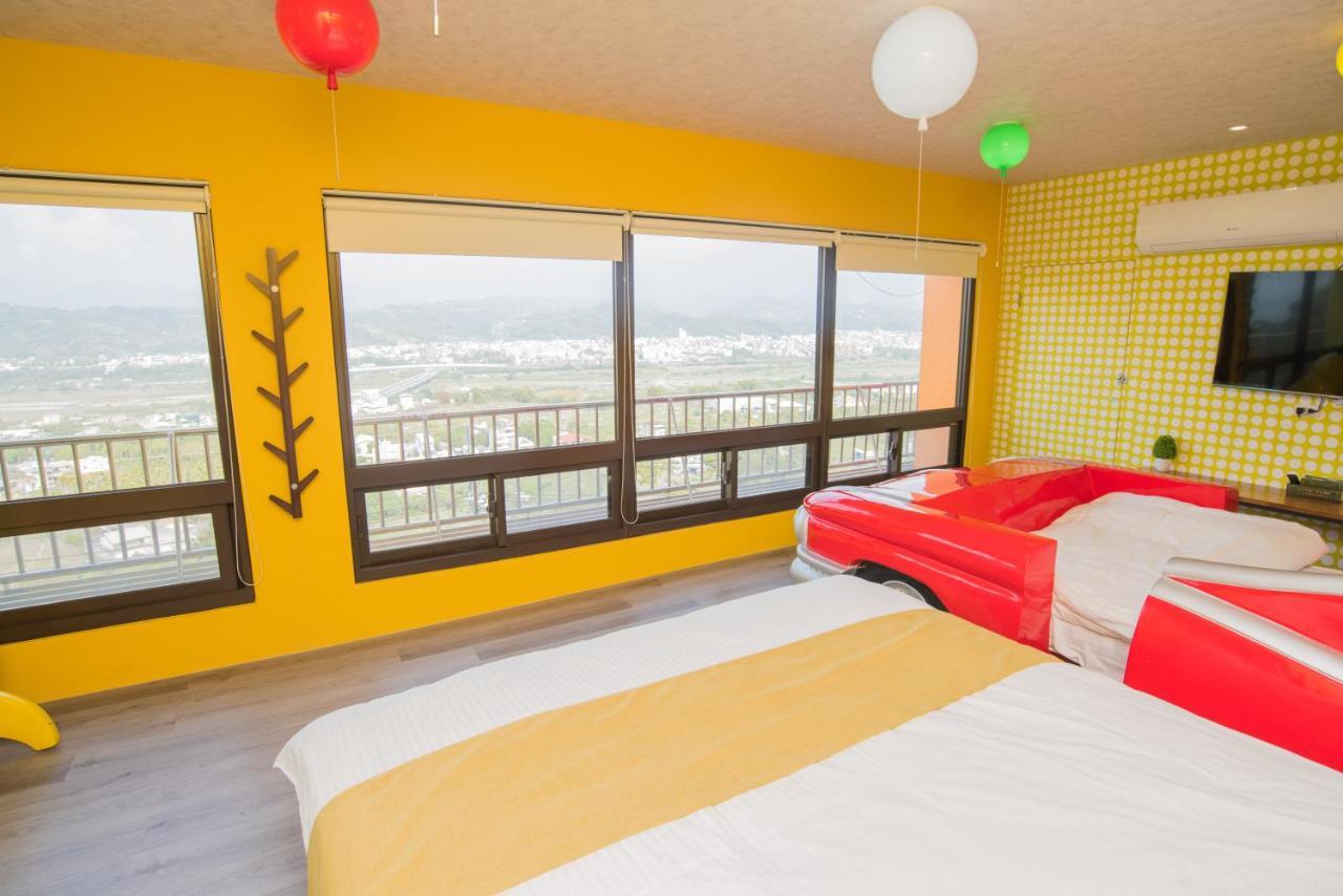 Rainbow Hill House彩虹山舍 Lägenhet Shigang Exteriör bild